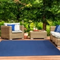 thumbnail image 2 of Superior Braided Indoor/ Outdoor Area Rug, 6' Round, Canvas, 2 of 7