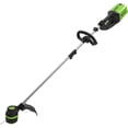 thumbnail image 1 of Greenworks 80V 16′′ Coupe-Bordures Sans Fil Sans Balais (Outil Seulement) – Gâchette à Vitesse Variable, Alimentation par Choc Double Ligne.080 & Léger Ergonomique pour Entretien de Pelouse, Jardin et Cour, 1 of 8