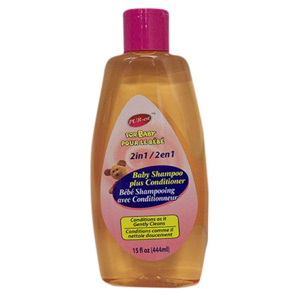 2 In 1 Baby Shampoo+ Conditioner (444ml) 309376 By Purest Walmart Canada