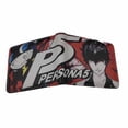 thumbnail image 1 of Billetera Personass de piel sintética con 5 personajes de anime, delgada y plegable, 1 of 2