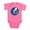 Raspberry, variant on CafePress - US Navy Seabees - Cute Infant Bodysuit Baby Romper - Size Newborn - 24 Months