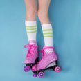 thumbnail image 7 of Skate Gear Retro Quad Roller Skates, Holiday Gift for Girls (Graphic Purple, Youth 2), 7 of 7