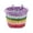 Multiple Styles (Colour as Pictured), variant on Kids Woven Bicycle Front Basket, Adjustable Strap Handlebar Basket for Toddler Bikes, Colour as Pictured