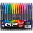thumbnail image 1 of PILOT, G2 Premium Gel Roller Pens, G2 Rainbow Colors Pack, 15 Pack Pouch, Fine Point 0.7 mm, Assorted, 1 of 8