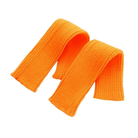 

Huaai socks for women Women Fashion Twist Knitted Leg Warmers Socks Boot Cover Leg Socks cute socks Orange