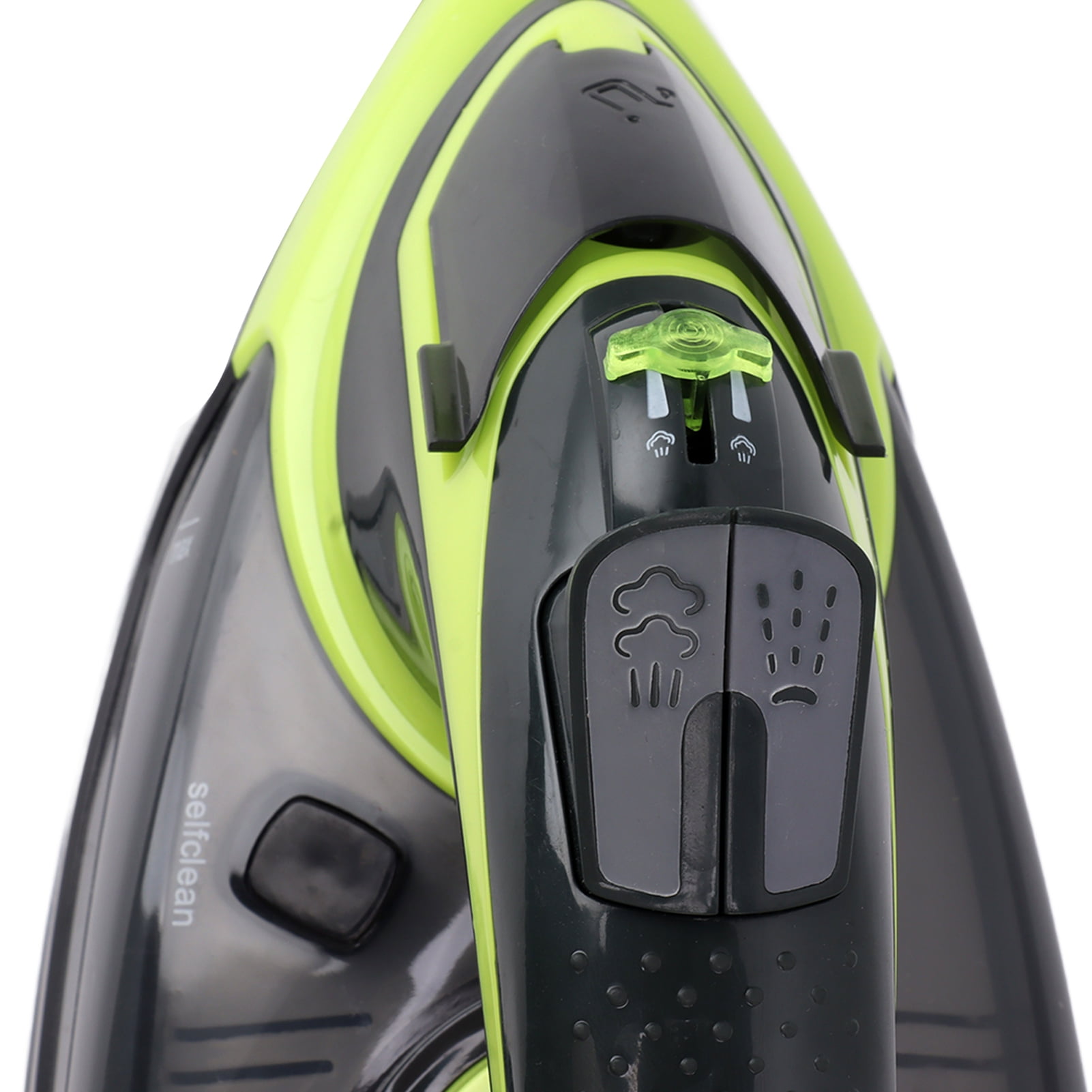 Suodoka 2400W High-Power Home Steam Iron, Professional Handheld Steam Iron with Large Water Tank, 12.2 inches / 31 cm, Fast Heating Wet and Dry Ironing for Travel and Home Use, Turquoise