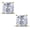 yellow gold plated silver, variant on "STUNNING FLAME "18K Gold Plated Sterling Silver Asscher Cut Cubic Zirconia Stud Earrings for Women