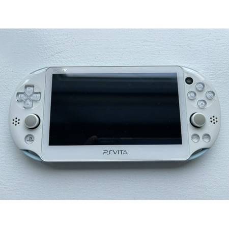 Authentic PlayStation PS Vita 2000 Console WiFi - White/Light Blue - Excellent Condition