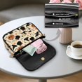 thumbnail image 4 of ZUXONGSY Witch Pumpkin Print Shoulder Handbag for Women Fashion Crossbody Bag Casual Satchel with Adjustable Wide Strap for Travel Shopping, 4 of 7