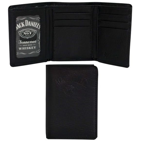 JD Black Trifold Old No 7 Wallet
