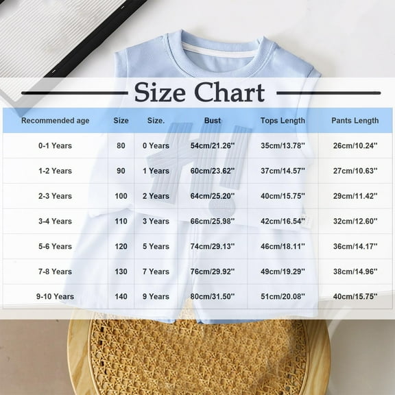 snilers Boys Clothes Crew Neck Tank Top Elastic Waist Shorts 2 Piece Set Loose Fitted Cute Summer Outfits Athletic Short Sets Size 1-10 Years