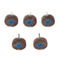 thumbnail image 3 of Chendee 5Pcs Flap Wheels For Rotary Tool Die Grinder Sanding Disc Set /8 Inch Shank, 3 of 9