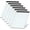 White- 6 Pack, variant on White Legal Notepad 8.5 x 11 Narrow Ruled, Notepad College Lined Notepaper, Sturdy Backing, 37 Lines 70 GSM Paper, Writing Pads, 30 Sheets Per Sheet, for Notetaking, Reminders