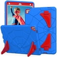 thumbnail image 2 of Mantto for iPad 9/8/7 Generation 10.2 inch 2021 & 2020 and 2019 version ,kids protection,Duty Shock Resistant Rugged Protection case,with Kickstand for Kids Boys Childrenipad,Blue+Red, 2 of 7