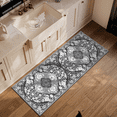 thumbnail image 6 of TECHVIDA Kitchen Rug Set 3 Piece,Non Slip Machine Washable Kitchen Mats,Boho Farmhouse Hallway Doormat for Home Decor, 6 of 9