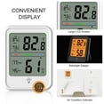 thumbnail image 4 of Digital Hygrometer Thermometer Indoor Temperature and Humidity Gauge Monitor Meter with LCD Display for Home, 4 of 7