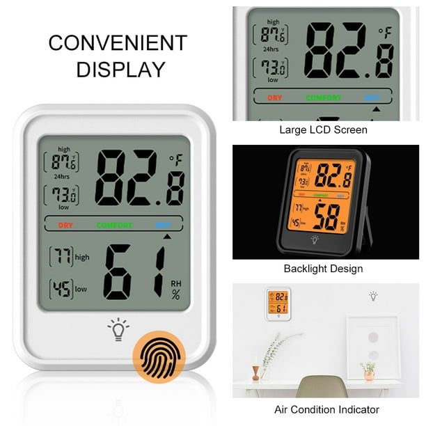 Thermometer humidity best sale meter walmart