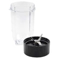 thumbnail image 1 of Replacement Blade + 16Oz Cup Set compatible with , Replacement Parts Compatible with 250W MB1001 Blender, 1 of 5