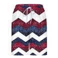 thumbnail image 6 of DIOAZUD Mens Swim Trunks 9 Inch with Liner Quick Dry Lightweight Beach Board Shorts Loose Fit 4th of July Printed Bathing Suits with Pockets, 6 of 9