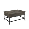 thumbnail image 1 of Crosley Jacobsen Table Basse de Rangement Élévateur en Frêne Brun, 1 of 16