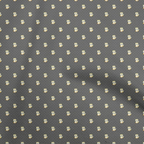oneOone Polyester Spandex Gray Fabric Asian Theme Japanese Sewing Craft Projects Fabric Prints By Yard 56 Inch Wide