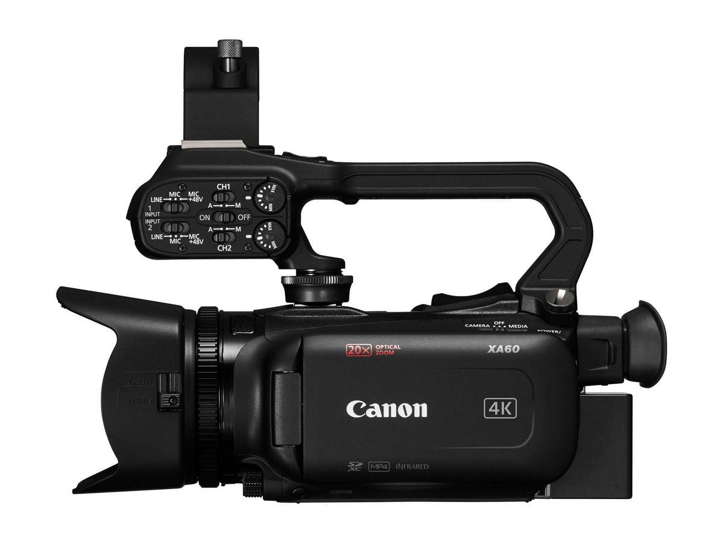 【4K業務用】Canon XA40 Canon 4K UHD XA60 PAL Professional Camcorder for Vlogging