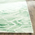 thumbnail image 4 of Safavieh Dip Dye Aylmer Distressed Area Rug, Green/Ivory, 6' x 9', 4 of 8