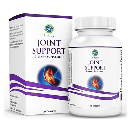 - Joint Support Supplement ~ Glucosamine, MSM, Chondroitin, Turmeric, & Clinically Proven ApresFlex to support healthy joint function ~ 90 Tablets