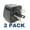 Black, variant on Seven Star Universal Travel Plug Adapters For Australia, New Zealand, China Multi Pack (3 Pack, Universal to Australia New Zealand China - 3 Pins - Type I)