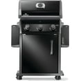 thumbnail image 4 of Napoleon Rogue 425 3-Burner Propane Gas Grill in Black with Cast Iron Cooking Grids, 4 of 5