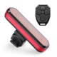 thumbnail image 1 of Eigraketly Luz de señal de giro para bicicleta, luz trasera de bicicleta con Control remoto de 100lm, IPX4, impermeable, recargable, luz de Ciclismo Rojo BK600, 1 of 6