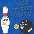 thumbnail image 2 of CafePress - BFF Bowling - Cute Infant Baby Football Bodysuit, 2 of 3