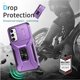 thumbnail image 3 of Funda para GANGXUN Samsung Galaxy A34 5G - Soporte metálico, Función magnética, Morado, 3 of 5