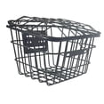 thumbnail image 2 of Cesta trasera para bicicleta, accesorio genérico, contenedor de carga para bicicletas de ciclismo, construcción robusta, color negro, 2 of 8