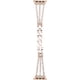 thumbnail image 1 of Correa de reloj de pulsera Vevor de metal de latón con diamantes de imitación para reloj IOS oro rosa 38/40 mm, 1 of 5