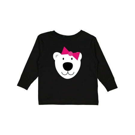 

Inktastic Polar Bear Girl Gift Toddler Toddler Girl Long Sleeve T-Shirt