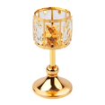thumbnail image 2 of Porta de Tealight  para decoración  habitación de s Los 9.5x19.5cm Gloria Candelero de cristal, 2 of 8