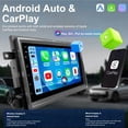 thumbnail image 4 of Estéreo para auto Fancywind con pantalla táctil de 7" y Wireless CarPlay Android, 4 of 8
