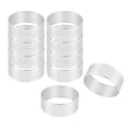 thumbnail image 3 of Paquete de 10 Anillos Tarta Acero Inoxidable 5 Cm, Anillo Mousse Pastel Perforado Resistente al , Herramientas Donut para Hornear Redondo, 3 of 5