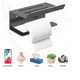 thumbnail image 2 of Porta-rollo De Acero Inoxidable Soporte De Papel Sanitarios Xtellar negro, 2 of 3