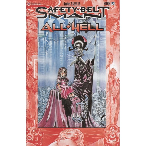 Safety-Belt Man: All Hell #3 VF ; Sirius Comic Book