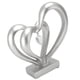 thumbnail image 2 of Dekaim-Escultura De Doble Corazón, Estatuas De Corazón Romántico De Resina, Escultura De Amor para Pareja, Estatua De Amor, Aniversario De Deshierbe(BS20621), 2 of 5