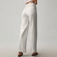 thumbnail image 6 of Fashionable stretch cotton cropped wide-leg jeans, casual ankle-length jeans, 6 of 9
