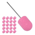 thumbnail image 3 of Juego de brocas para lijar y pulir uñas (13 x 19 mm), color rosa, 3 of 14