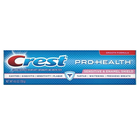 Crest Pro-Health Sensitive and Enamel Shield Toothpaste, 4.6 (Best Toothpaste For Enamel Erosion)