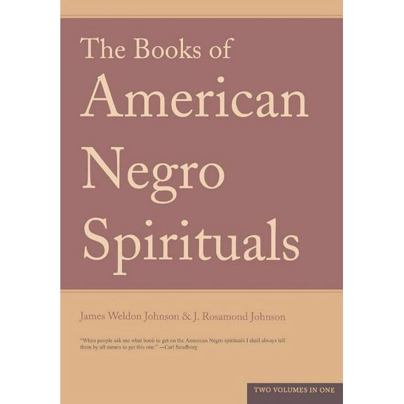 The Books of American Negro Spirituals, (Paperback)