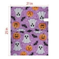 thumbnail image 4 of Cute Ghost Pumpkin Bat Scary Halloween Mailbox Cover,Magnetic 21x25.5 Inch Mailbox Wrap Water Proof Reusable Fall Welcome Post Letter Box Covers for Rustic Farmhouse Home Decor, 4 of 4