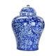 thumbnail image 1 of Moyic Chinese Style Plum Ceramic Bud Vase Jar with Ginger Decor Lid Glazed Asian Type2 NO2, 1 of 1