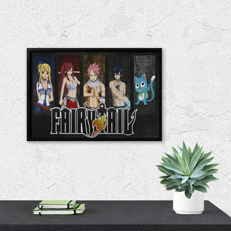 Fairy Tail Diamond Art Kits for Adults Diamond Art Gem Art