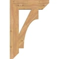 thumbnail image 3 of Ekena Millwork 5 1/2"W x 24"D x 36"H Westlake Slat Smooth Bracket, Western Red Cedar, 3 of 4